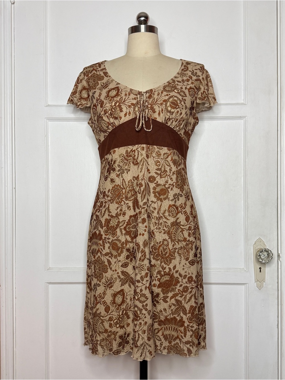 Fairh Love Passion brown floral dress